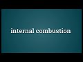 internal combustion meaning