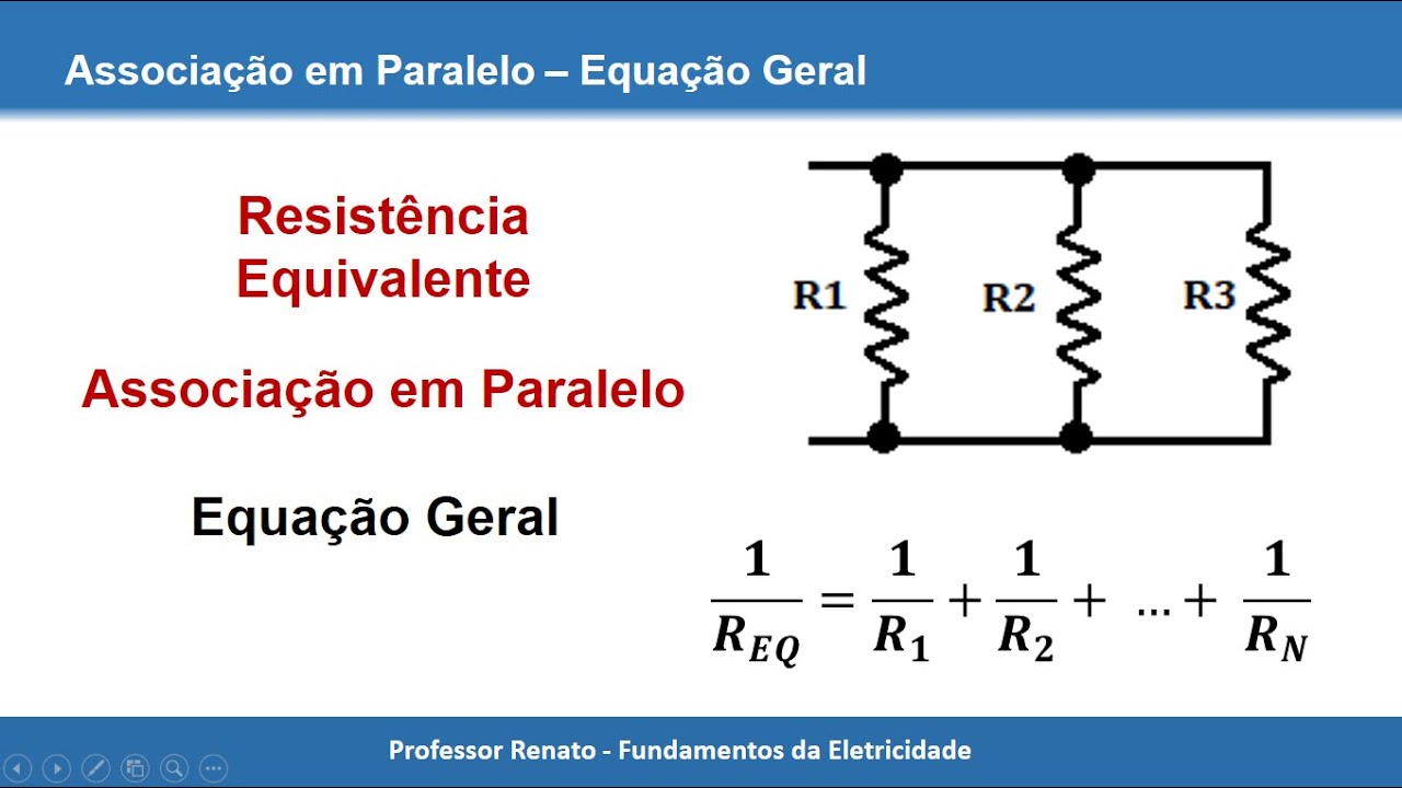 Exercicios Sobre Associação De Resistores Em Paralelo - ENSINO