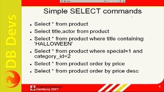 Firebird Training for Developers: 02 SQL Basics, part 1