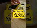 8 manfaat air lemon #shortsfeed eed #shortvideo #shorts #buah #fruit #makanan #buahbuahan #facts