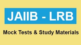 JAIIB - LEGAL \u0026 REGULATORY ASPECTS OF BANKING