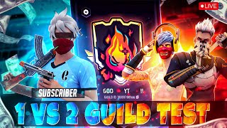 FREE FIRE LIVE GUILD TESTING | GUILD TEST LIVE | FF LIVE GUILD TEST #freefirelive#totalgaming