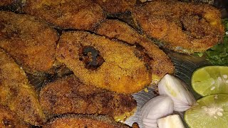 fish fry recipe. easy and tasty fish fry recipe.कुरकुरित मासे रेसिपी.