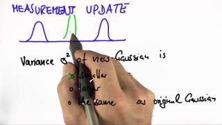 Measurement Update Solution - Artificial Intelligence for Robotics