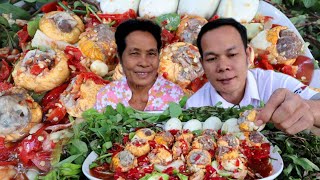 ยำไข่ลูกเป็ดเวียดนามแกล้มผักแพรว กินคำละหน่วย หน่วยละคำ|ฮ่องป่ง Hongpong Channel