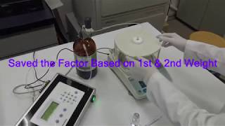 Easy \u0026 Automated Dilution of Standard Solutions with Alcohol