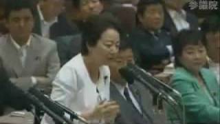 菅総理を徹底糾弾！山谷えり子議員：自民 参議院予算委員会