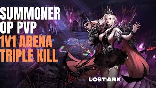 Lost Ark PVP Summoner Triple Kill 1v1