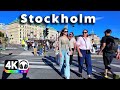 Stockholm | Sweden 🇸🇪 | Waterfront Walk in 4k 60fps | From Slussen to Stockholm’s National Museum