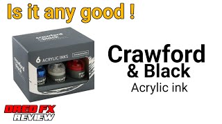 Airbrush Acrylic ink by Crawford & Black