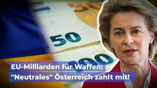 EU-Milliarden für Waffen: \