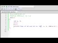 C Programming Tutorial - 73: Parameterized Macros