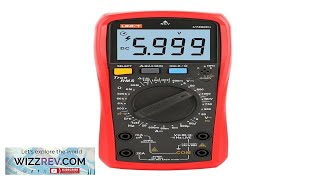 UNI-T UT890D+ True RMS Digital Multimeter Manual Range AC DC Current Voltage Review