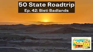 Exploring the Bisti Badlands! (Solo Truck Camping in New Mexico)