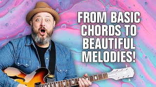 Create AMAZING Blues Melodies Using BASIC Chords!