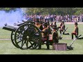 Gun salute for Queen Elizabeth II's 96th birthday in London's Hyde Park | AFP