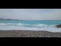 프랑스 남부 니스 에메랄드 빛 파도 소리 ASMR France Nice Emerald Beach