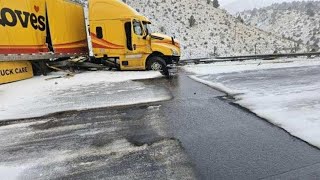 Crash closes eastbound I-84 in eastern Oregon