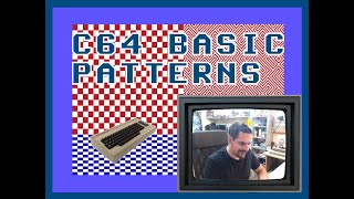 Hi-Res 10 Print Maze | Amiga or Croatian Checkerboard | Commodore 64 Patterns