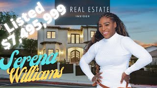 Serena Williams Lists her Home in Los Angeles | House Tour | "The Real Estate Insider"