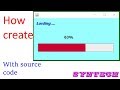 java progress bar - Progress bar in java netbeans [with source code]