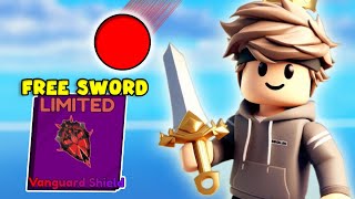 This SAD 8 YEAR OLD GOT BULLIED, So I Gifted Him A FREE SWORD In Roblox Blade Ball!