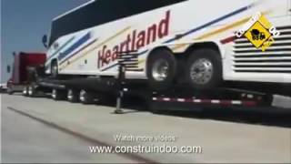 Esse é o Landol Trailer 353, uma carreta prancha para transporte de grandes cargas