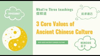 What does Ancient Eastern Culture tell us about Success | Core Values | Confucianism Taoism Buddhism