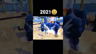 2017 Free Fire🥺 To 2030 Freefire😍 #shorts #viral #trending