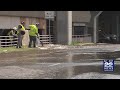 Section of Hall of Fame Ave in Springfield still closed after water main break