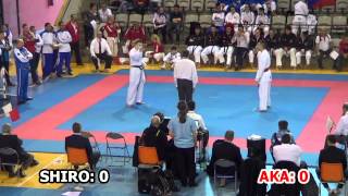 2015 JKA European Championship - Junior Men Kumite