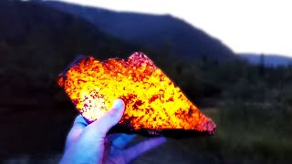 A Rock That Glows