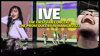 POV: LIVE FULL CONCERT REACTION VIP SEATED | Ive the Prom Queens in Manila 2023 4k 60fps