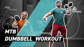 MTB Training with just 1 dumbbell - Workout of the week 17th Oct 2021