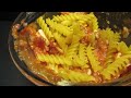 ホットサンドメーカーで無水ミートソースパスタを刻んで混ぜて焼くだけで作る。asmr