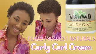 4C Hair Approved? | Taliah Waajid Curly Curl Cream Review