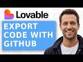 How to Export your Lovable code using GitHub