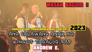 Live perform ichiro x fordy x Andrew E. Panagbenga rap concert 2023 @ convention cultural center