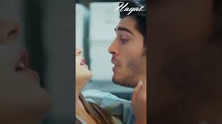 Hayat fell into Murat's lap #hindidubbed #hayatmurat #shortsvideo #handeerçel #hayat #love