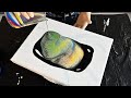 SIMPLE Primary Colors Wandering Straight Pour Technique: Acrylic Pouring Tutorial [2024]