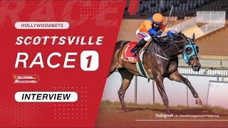 20240414 Hollywoodbets Scottsville Interview Race 1 won by QUID PRO QUO