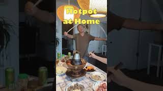 Hotpot at Home涮火锅了——拿大海哥Hihai Channel #short