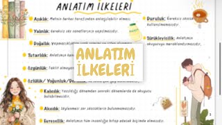 LGS HAZIRLIK 🍯 |ANLATIM İLKELERİ |2025 | PARAGRAF | TYT 💛