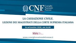 La Cassazione civile. Lezioni dei magistrati della Corte suprema italiana