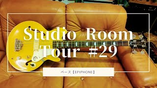 Epiphone   エピフォン Jack Casady MG ジャック・キャサディ Bass ゴールド【Studio room tour#29】