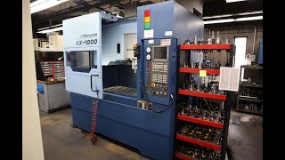 Matsuura VX-1000 CNC Vertical Machining Center, 20K RPM, Fanuc 31i CNC, 30 ATC, Probing, TS Coolant