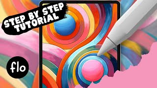 PROCREATE Easy Art for Beginners - Creating Abstract Art on your iPad