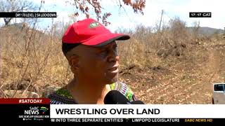 Residents of the Hoxani tribal authority, leadership wrestle over land