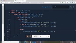 Day of the programmer-Hackerrank || java programming language || problem solving on hackerrank