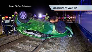 MRNews2019 02 12 Pkw von Badner Bahn erfasst